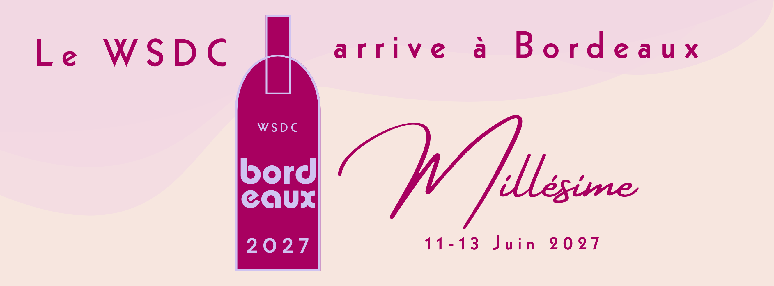 Bordeaux Millesime Swing 2027, evenement WSDC de West Coast Swing a Bordeaux du 11 au 13 juin 2027.